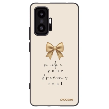 Picasee crna silikonska maskica za Xiaomi 11T Pro - Golden Dream