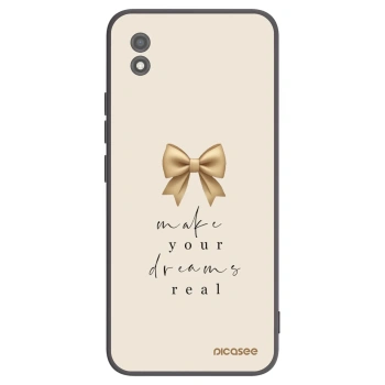 Picasee crna silikonska maskica za Realme C11 (2021) - Golden Dream