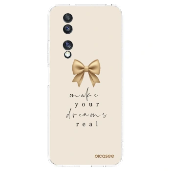 Picasee silikonska prozirna maskica za Honor 70 - Golden Dream