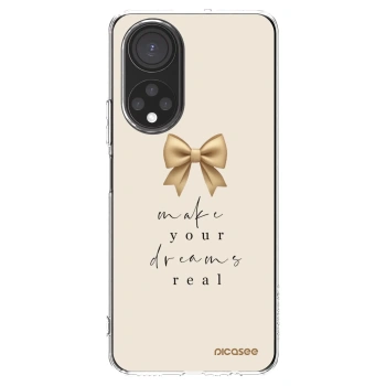 Picasee silikonska prozirna maskica za Honor X7 - Golden Dream