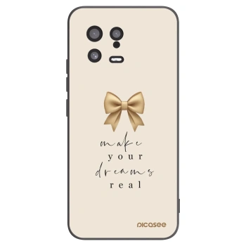 Picasee crna silikonska maskica za Xiaomi 13 - Golden Dream