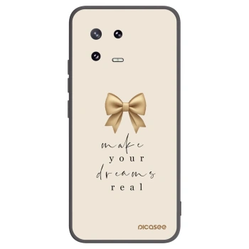 Picasee crna silikonska maskica za Xiaomi 13 Pro - Golden Dream