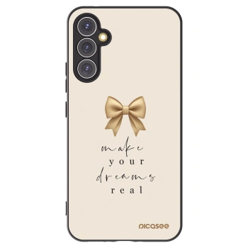 Picasee crna silikonska maskica za Samsung Galaxy A34 5G A346B - Golden Dream