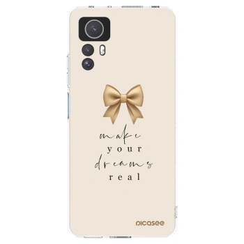 Picasee silikonska prozirna maskica za Xiaomi Redmi Note 12S - Golden Dream