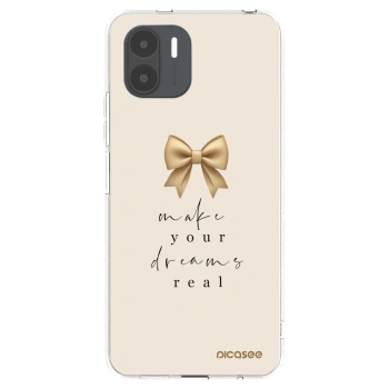 Picasee silikonska prozirna maskica za Xiaomi Redmi A2 - Golden Dream