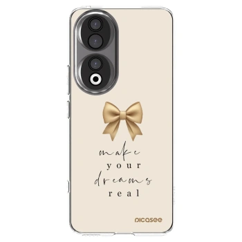 Picasee silikonska prozirna maskica za Honor 90 5G - Golden Dream