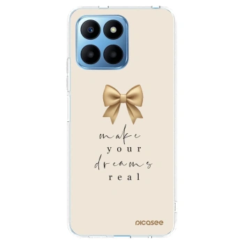Picasee silikonska prozirna maskica za Honor 70 Lite - Golden Dream