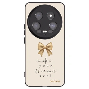 Picasee crna silikonska maskica za Xiaomi 14 Ultra - Golden Dream