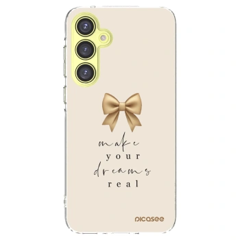Picasee silikonska prozirna maskica za Samsung Galaxy A35 5G A356B - Golden Dream