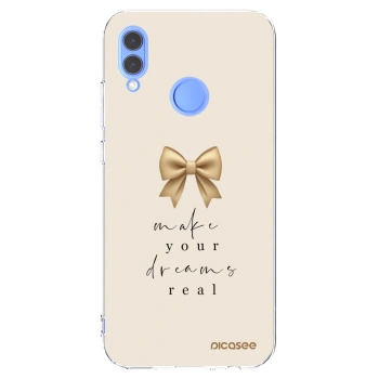 Picasee silikonska prozirna maskica za Huawei P Smart 2019 - Golden Dream