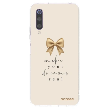 Picasee silikonska prozirna maskica za Xiaomi Mi 9 - Golden Dream