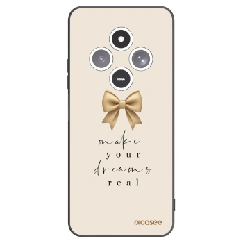 Picasee crna silikonska maskica za Xiaomi Redmi 14C - Golden Dream