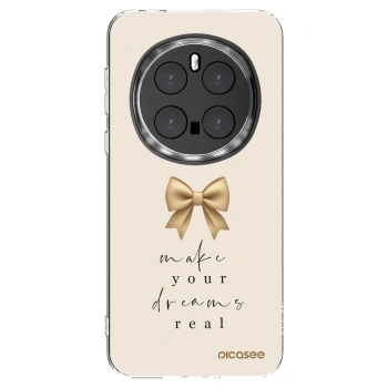 Picasee silikonska prozirna maskica za Honor Magic7 Pro 5G - Golden Dream