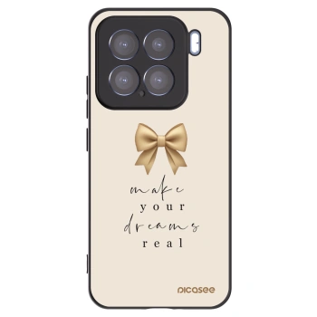 Picasee crna silikonska maskica za Xiaomi 15 - Golden Dream