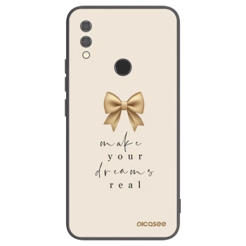 Picasee crna silikonska maskica za Xiaomi Redmi Note 7 - Golden Dream
