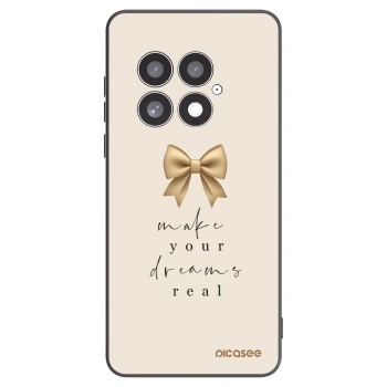 Picasee crna silikonska maskica za OnePlus 13 5G - Golden Dream