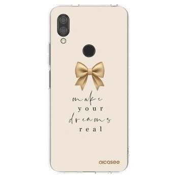Picasee silikonska prozirna maskica za Xiaomi Redmi 7 - Golden Dream
