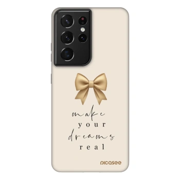 Picasee Fashion Case za Samsung Galaxy S21 Ultra 5G G998B - Golden Dream
