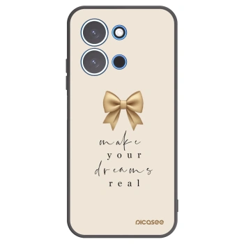 Picasee crna silikonska maskica za Xiaomi Redmi 15C 4G - Golden Dream