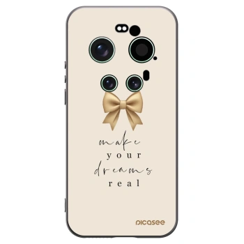 Picasee crna silikonska maskica za Xiaomi 17 Ultra - Golden Dream