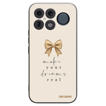 Picasee crna silikonska maskica za Xiaomi Poco F8 Ultra - Golden Dream