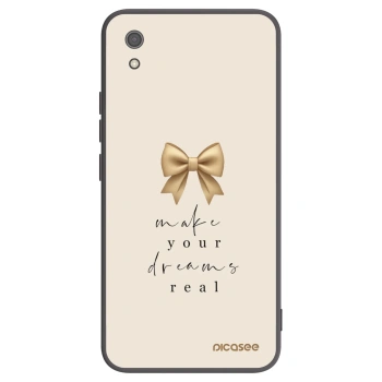 Picasee crna silikonska maskica za Xiaomi Redmi 7A - Golden Dream