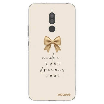 Picasee silikonska prozirna maskica za Xiaomi Redmi 8 - Golden Dream