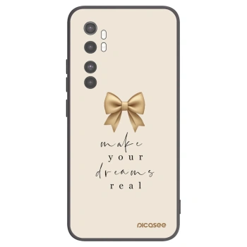 Picasee crna silikonska maskica za Xiaomi Mi Note 10 Lite - Golden Dream