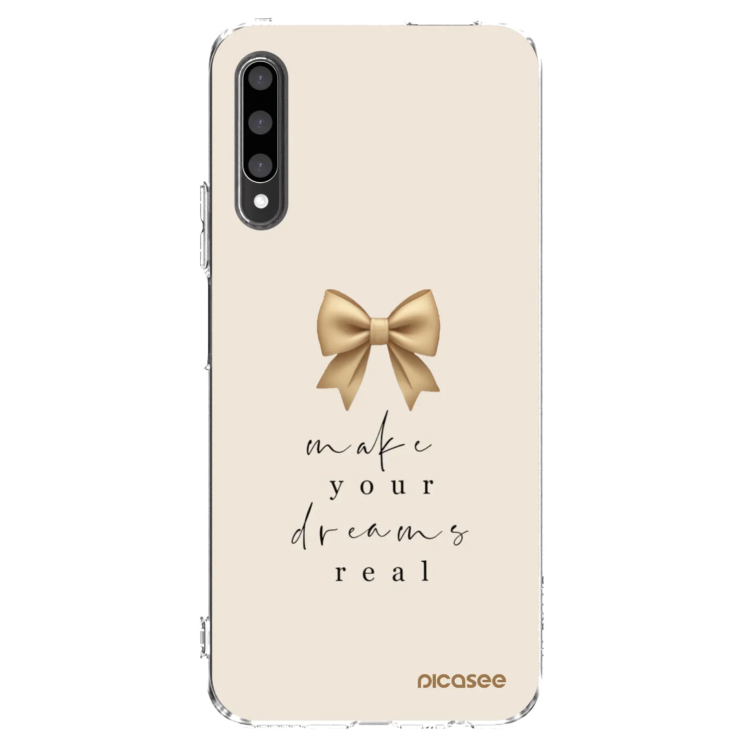 Picasee silikonska prozirna maskica za Honor 9X Pro - Golden Dream