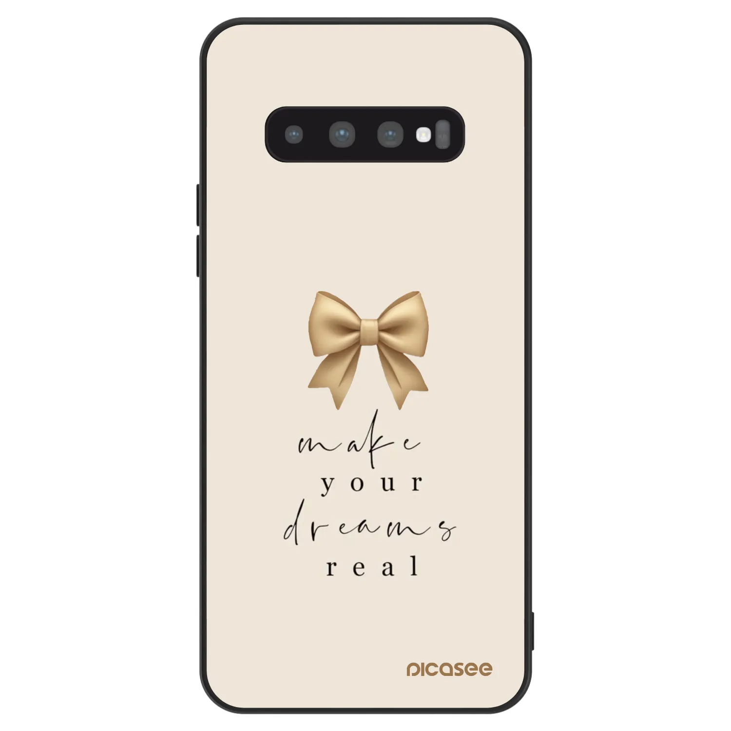 Picasee ULTIMATE CASE za Samsung Galaxy S10 G973 - Golden Dream