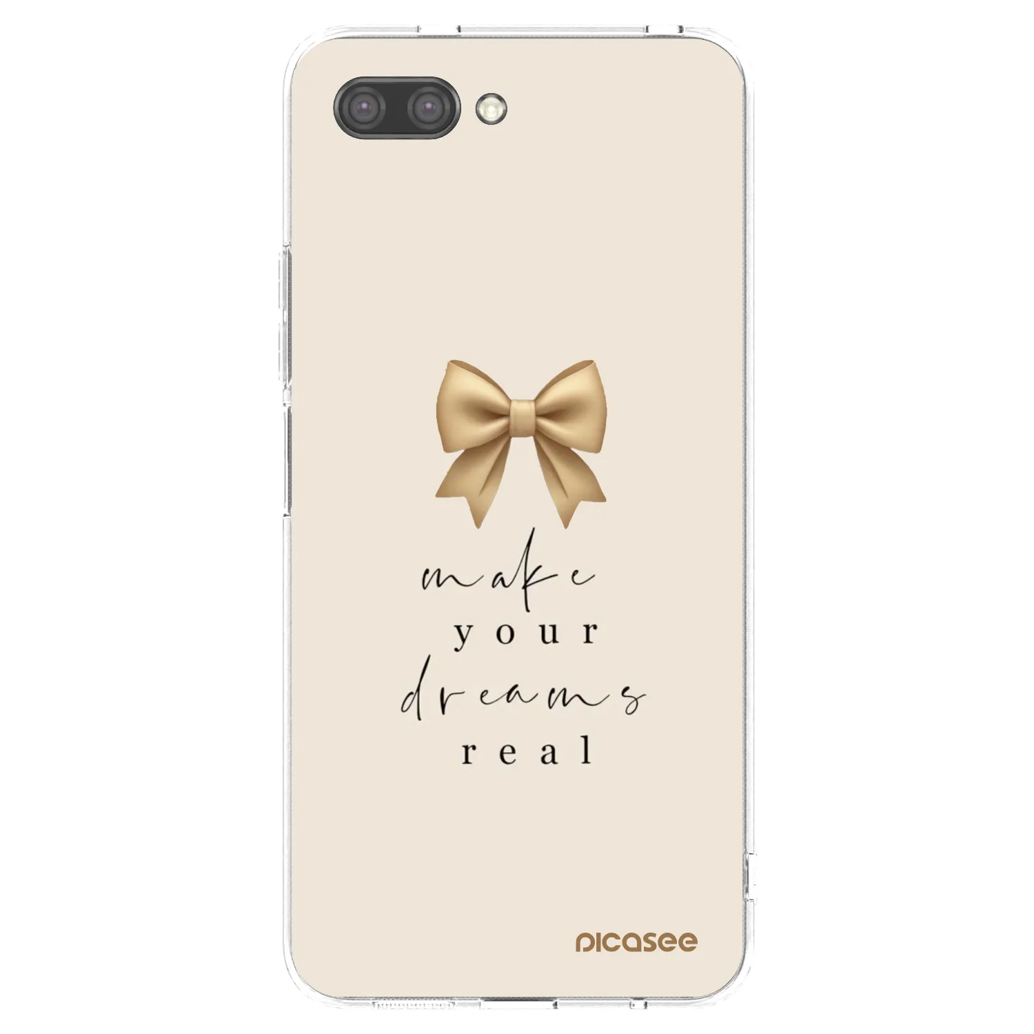 Picasee silikonska prozirna maskica za Honor 10 - Golden Dream