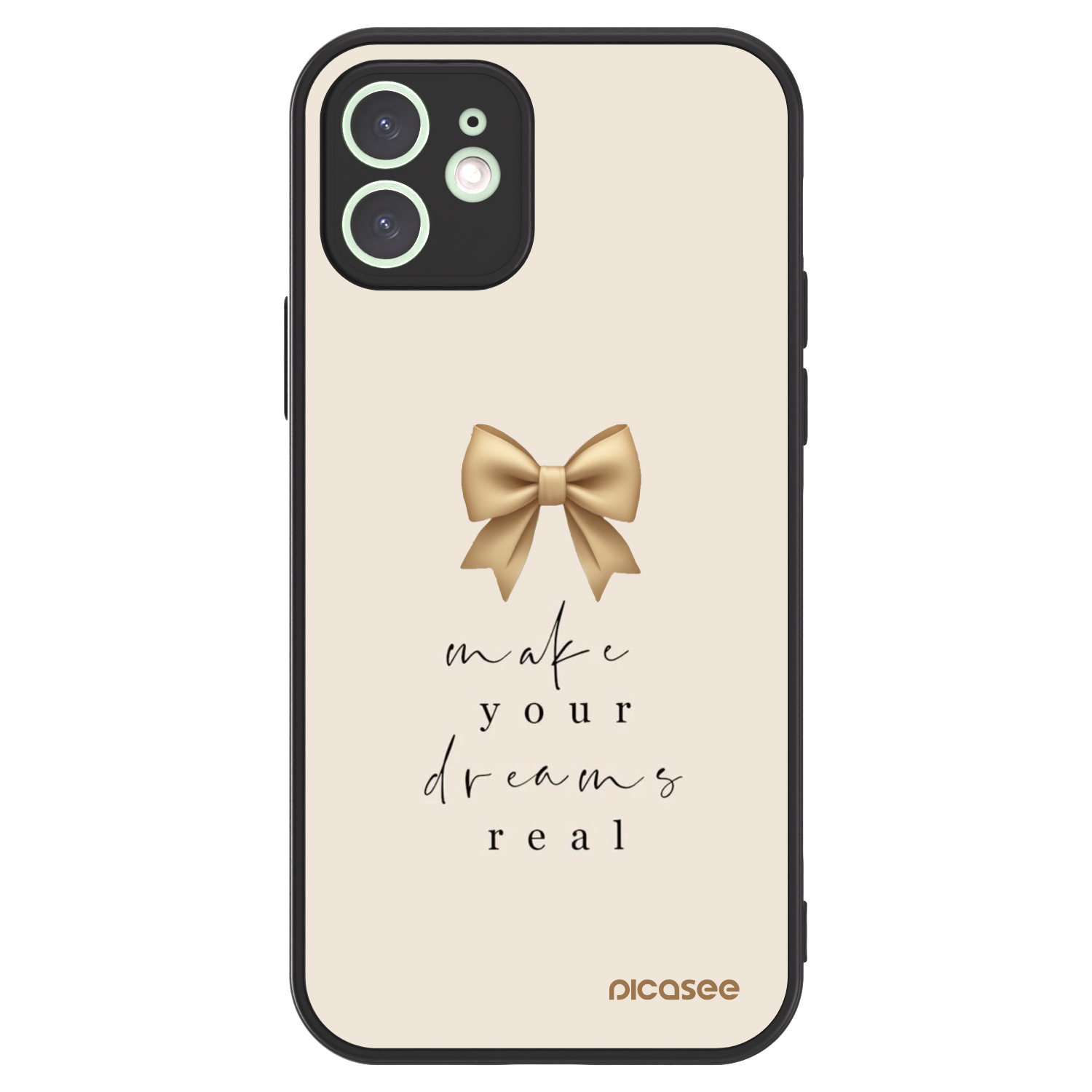Picasee ULTIMATE CASE MagSafe za Apple iPhone 12 - Golden Dream