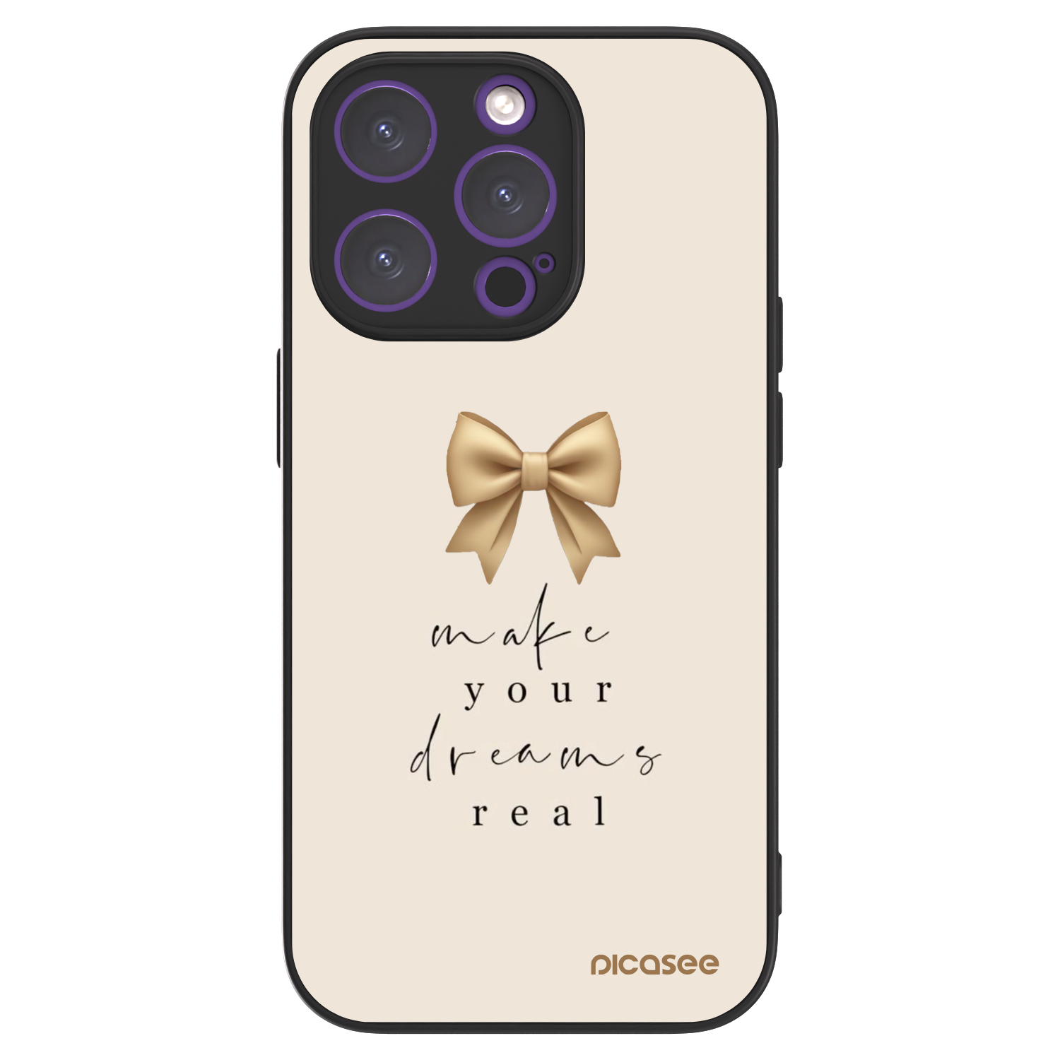 Picasee ULTIMATE CASE MagSafe za Apple iPhone 14 Pro - Golden Dream