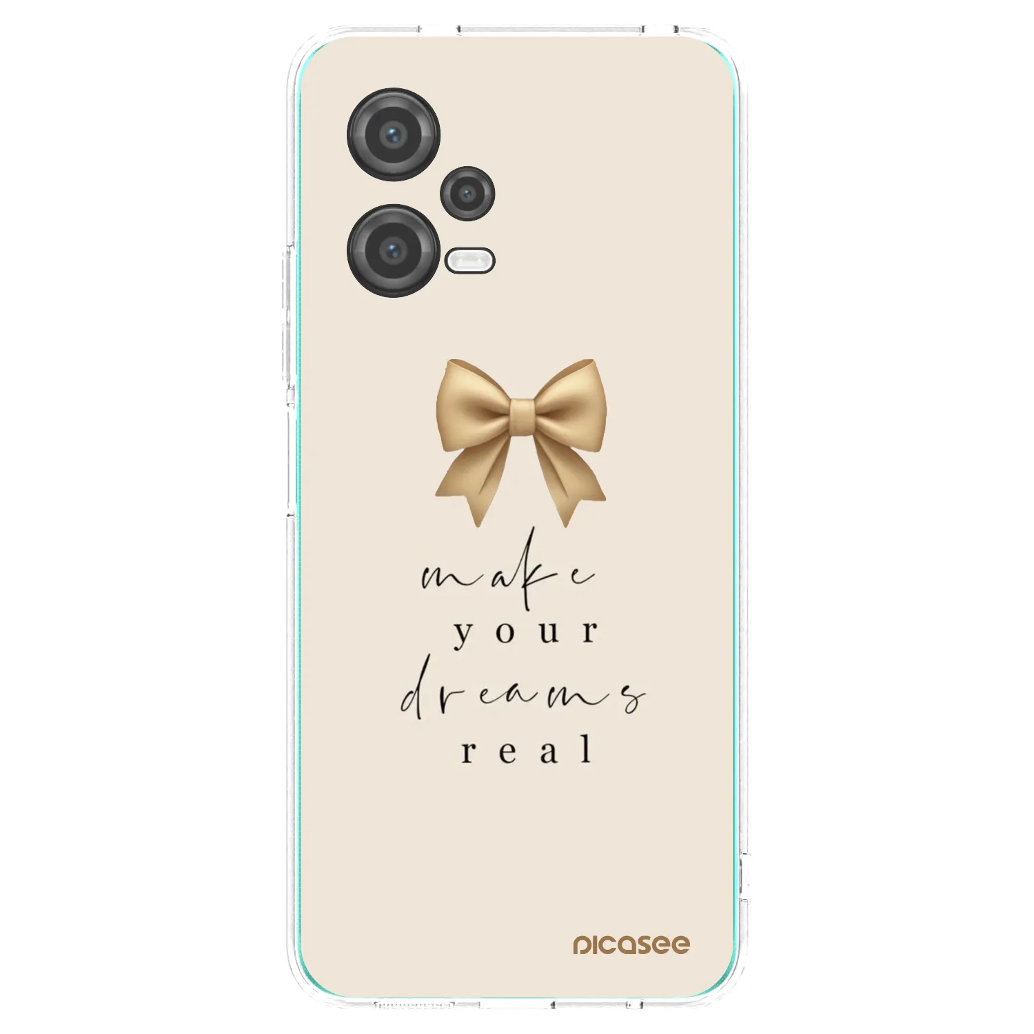 Picasee silikonska prozirna maskica za Xiaomi Poco X5 - Golden Dream
