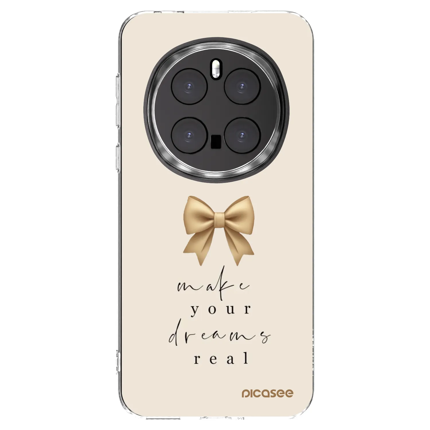 Picasee silikonska prozirna maskica za Honor Magic7 Pro 5G - Golden Dream