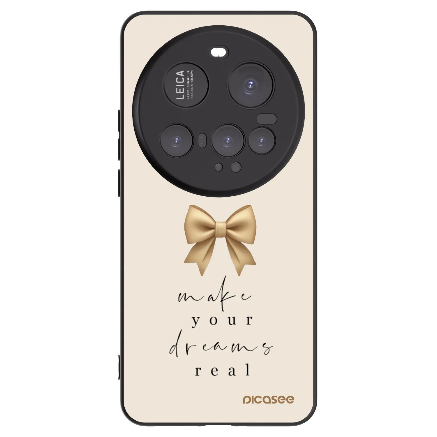 Picasee crna silikonska maskica za Xiaomi 15 Ultra - Golden Dream