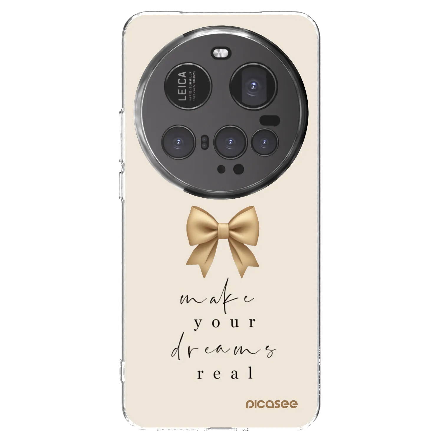 Picasee silikonska prozirna maskica za Xiaomi 15 Ultra - Golden Dream