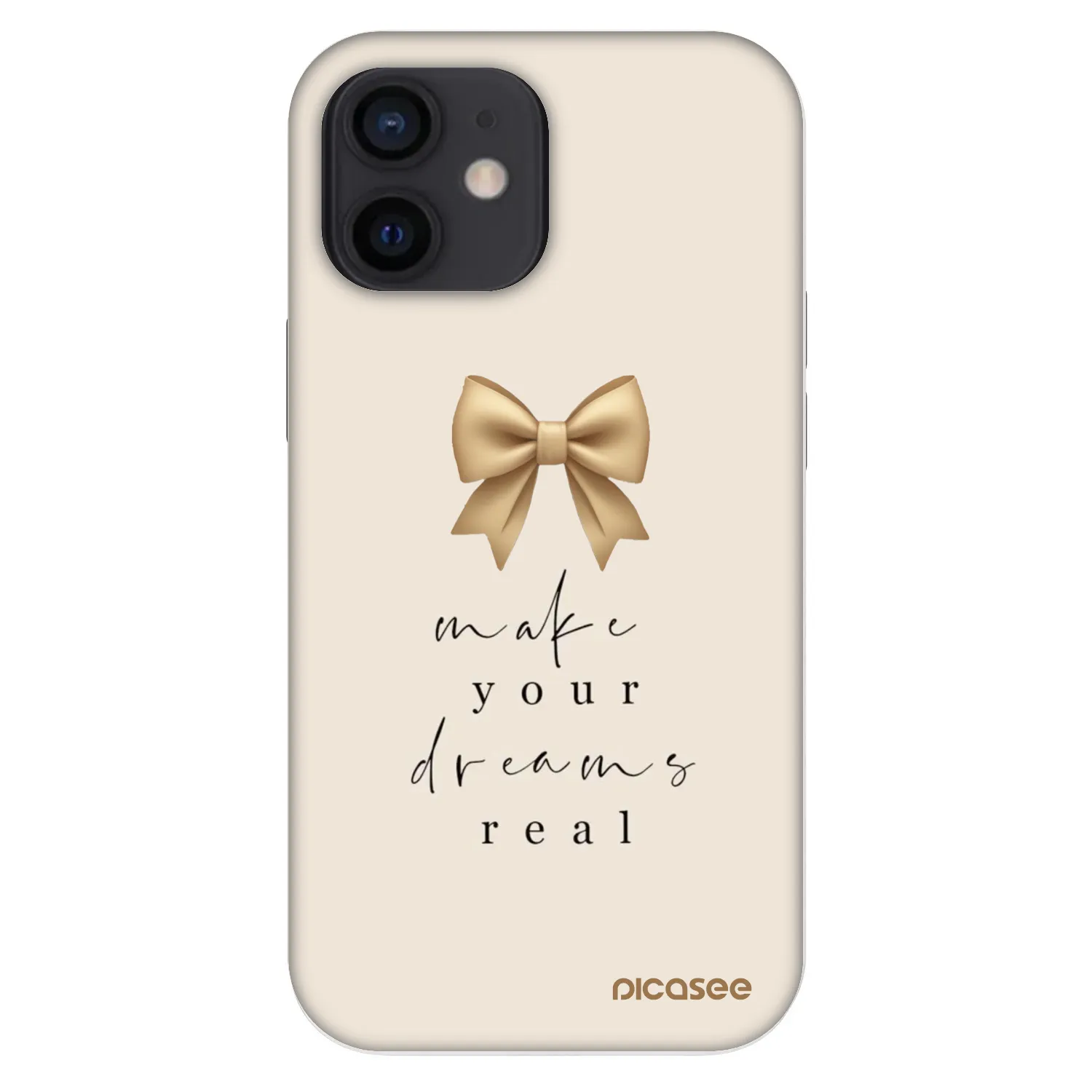 Picasee Fashion Case za Apple iPhone 12 mini - Golden Dream