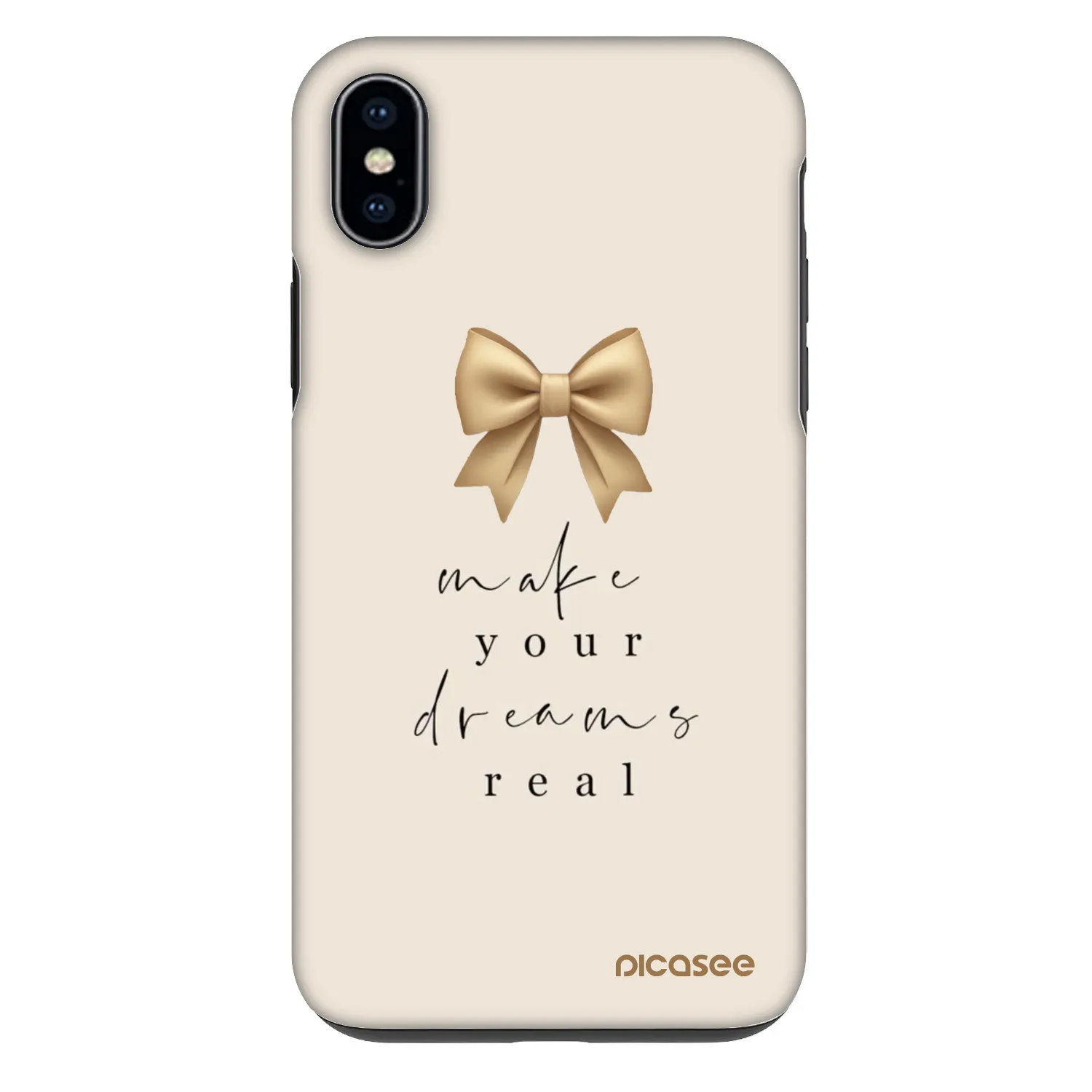 Picasee Fashion Case za Apple iPhone XS Max - Golden Dream