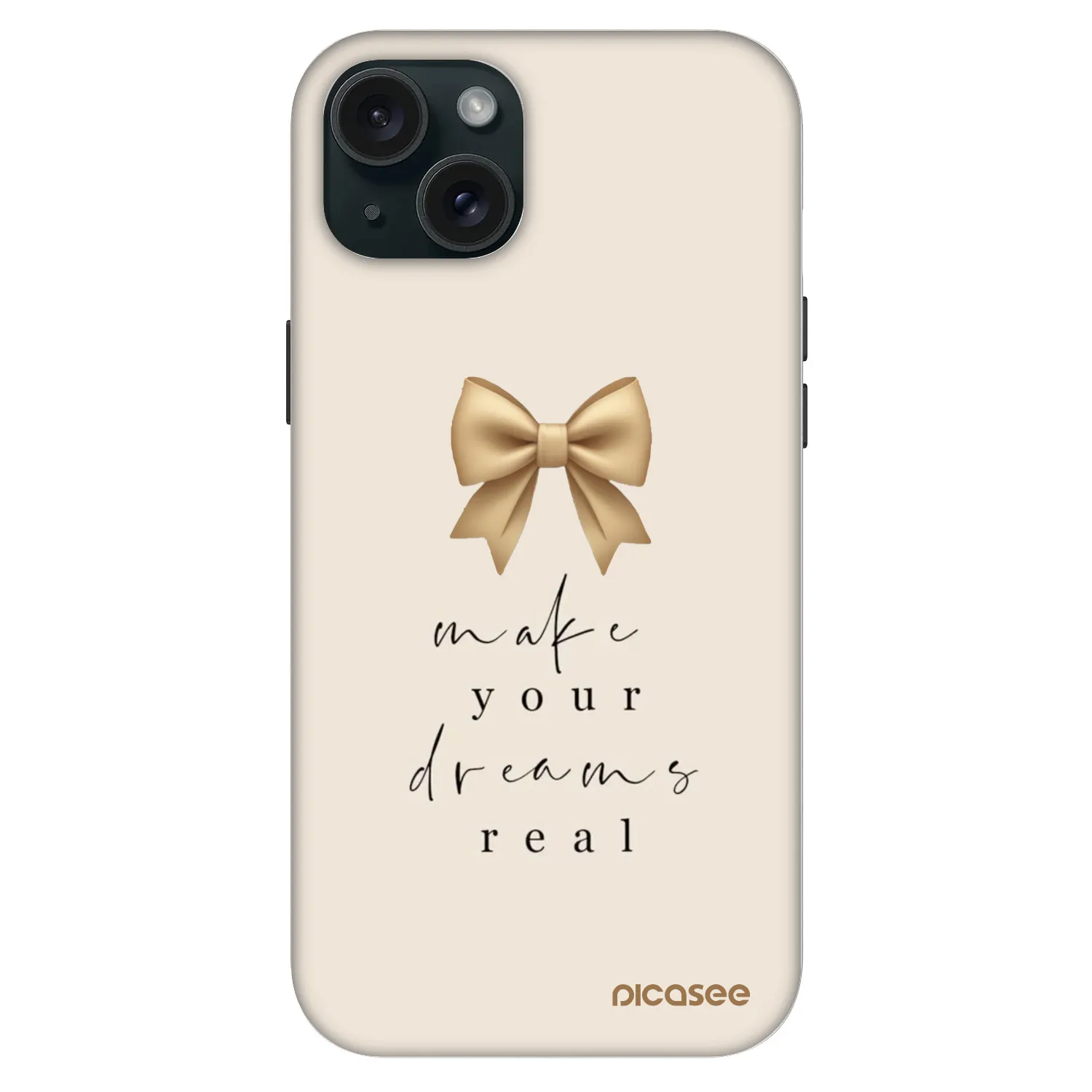 Picasee Fashion Case MagSafe za Apple iPhone 15 Plus - Golden Dream