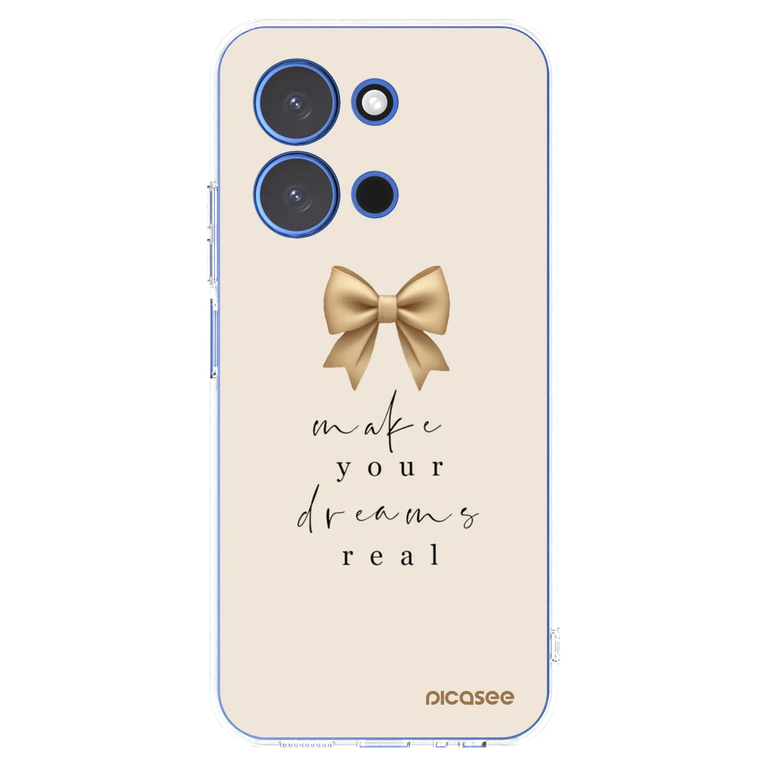 Picasee silikonska prozirna maskica za Xiaomi Redmi 15C 4G - Golden Dream