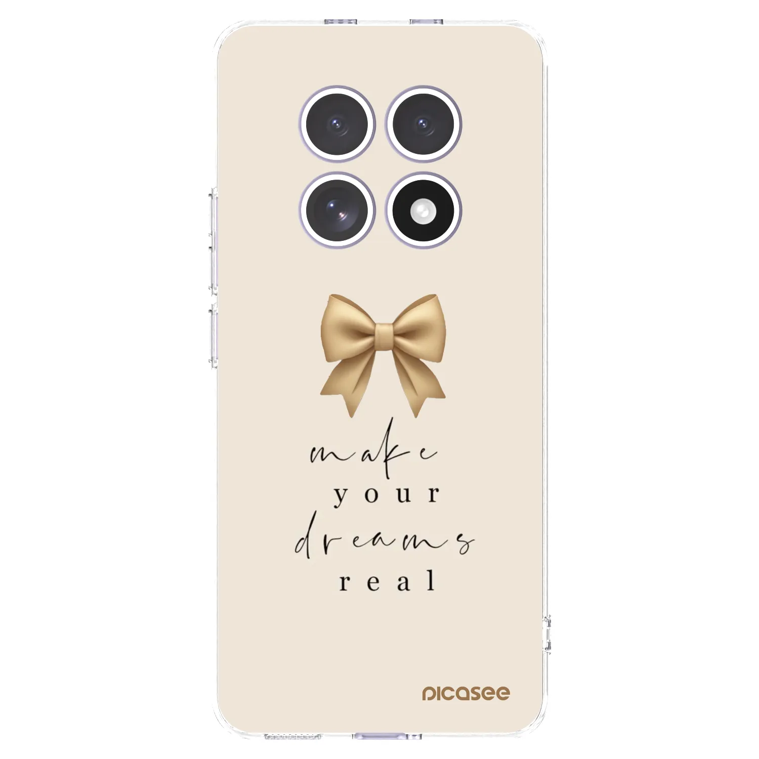 Picasee silikonska prozirna maskica za Xiaomi Redmi Note 15 - Golden Dream
