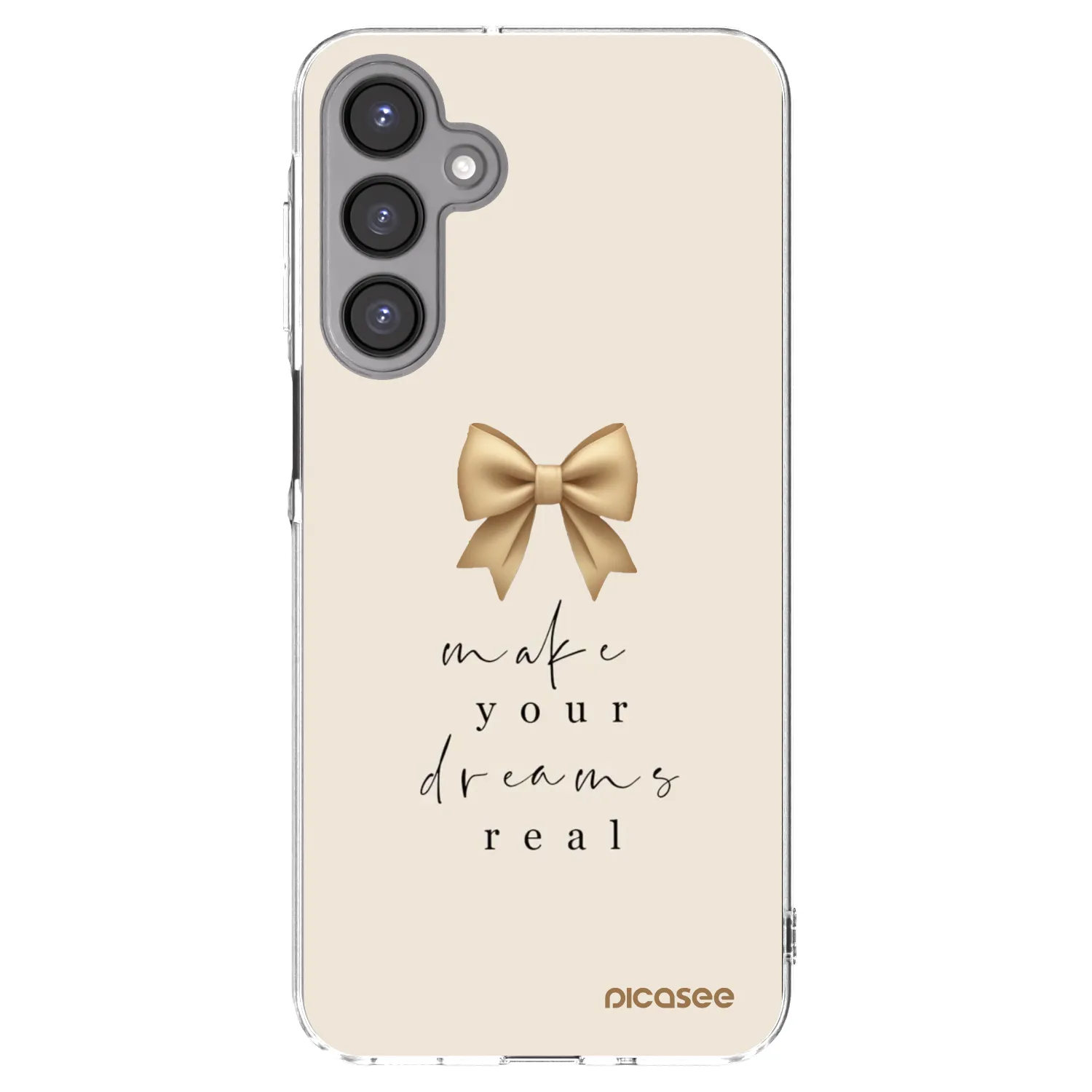 Picasee silikonska prozirna maskica za Samsung Galaxy A16 4G - Golden Dream
