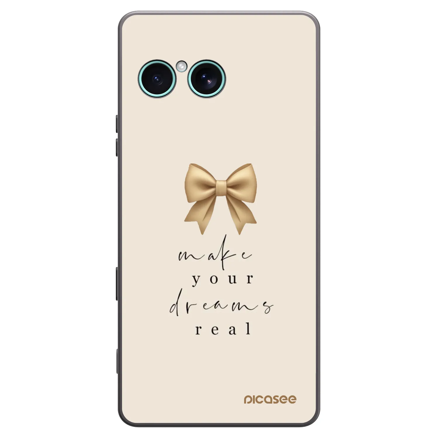 Picasee crna silikonska maskica za Sony Xperia 10 VII - Golden Dream