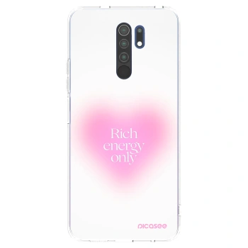 Picasee silikonska prozirna maskica za Xiaomi Redmi 9 - Rich Energy