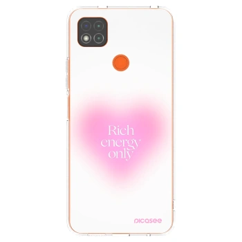 Picasee silikonska prozirna maskica za Xiaomi Redmi 9C - Rich Energy