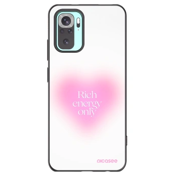 Picasee crna silikonska maskica za Xiaomi Redmi Note 10 Pro - Rich Energy