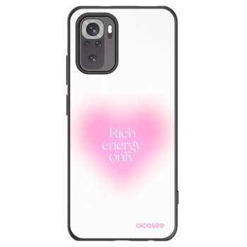 Picasee crna silikonska maskica za Xiaomi Redmi Note 10S - Rich Energy