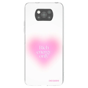 Picasee crna silikonska maskica za Xiaomi Poco X3 Pro - Rich Energy