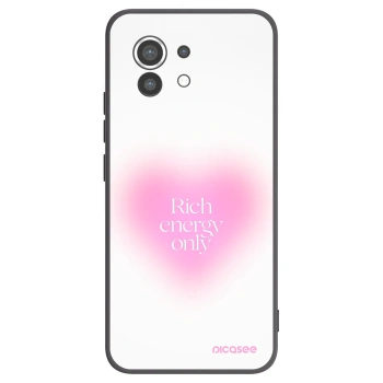 Picasee crna silikonska maskica za Xiaomi Mi 11 - Rich Energy